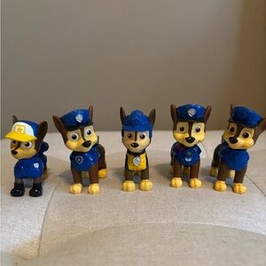 Set of Paw Patrol Chase Figures